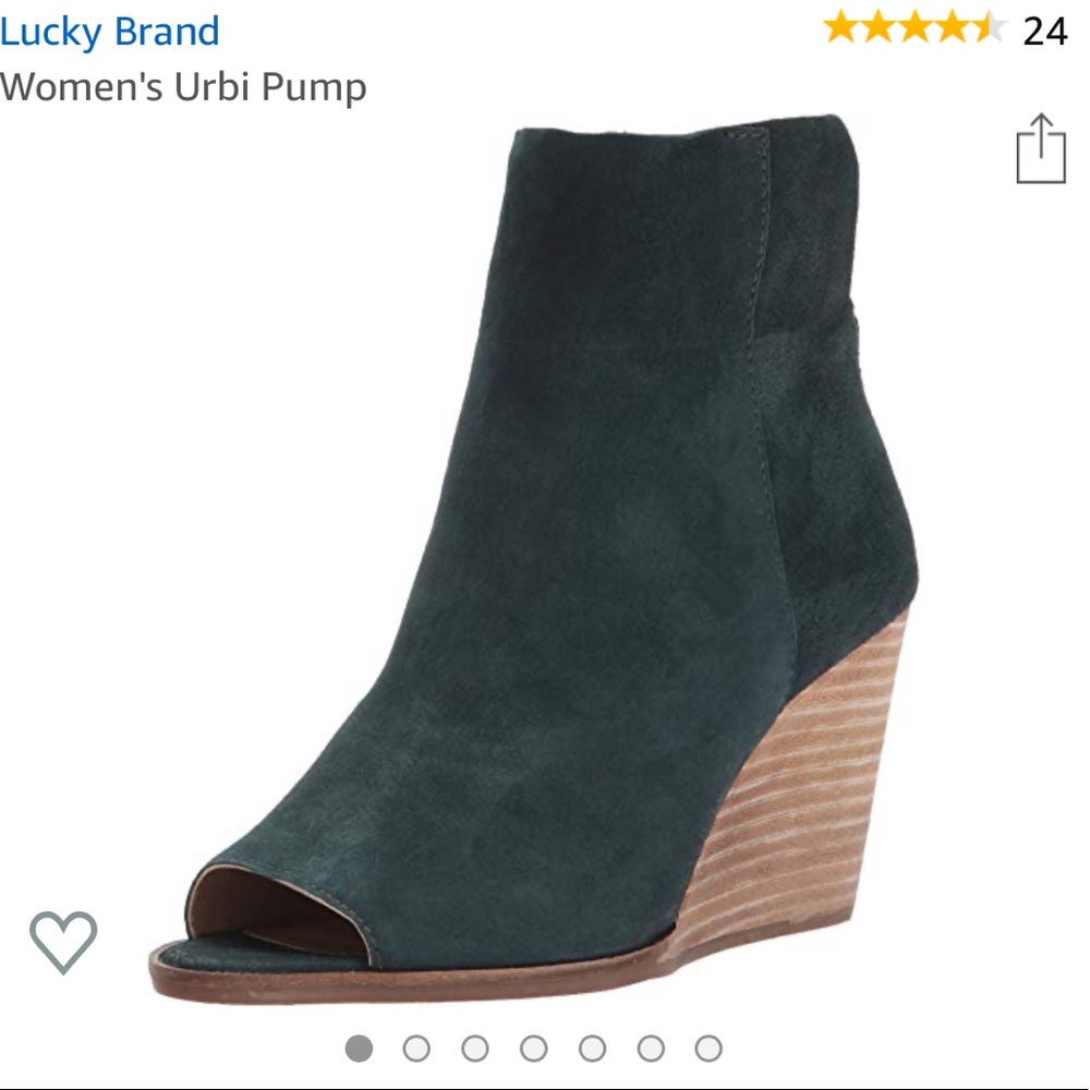 NEVER WORN Lucky Brand Pump/Wedge